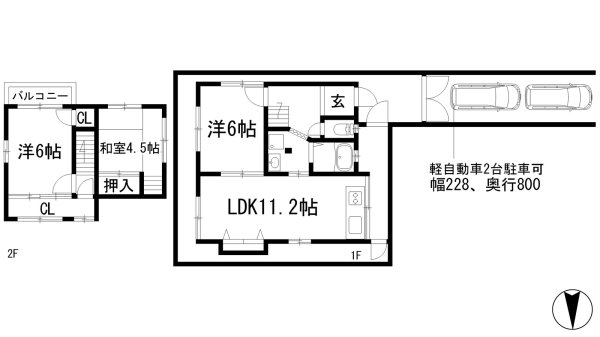 瀬川1丁目貸家