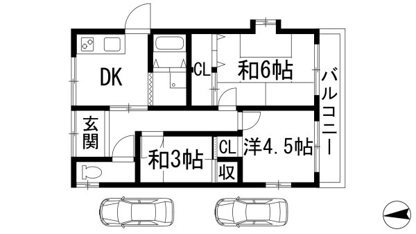 畑4丁目吉田貸家