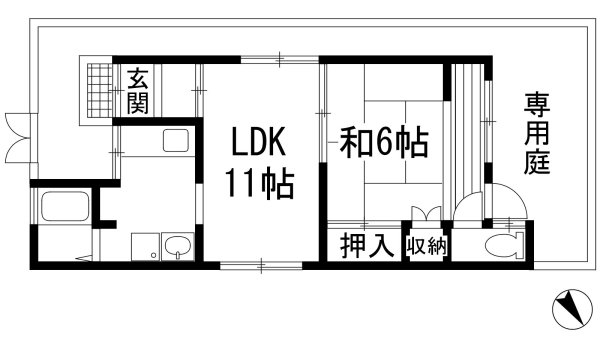 伊孑志2丁目貸家