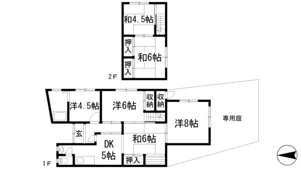 加茂1丁目貸家