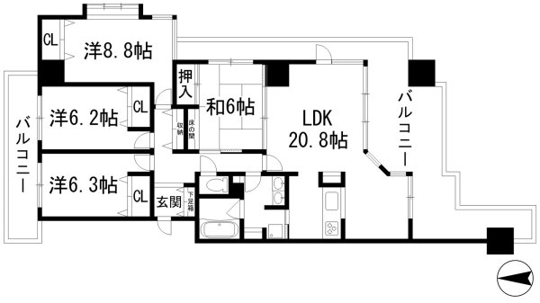 ラビスタ宝塚イーストヴィラ１番館