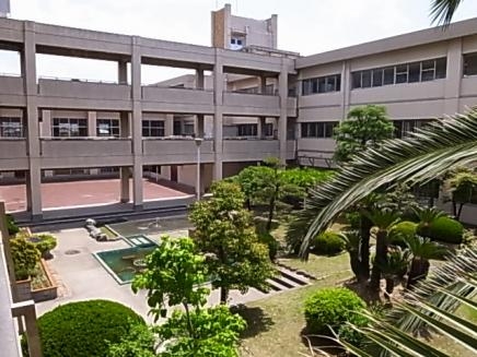 石橋4丁目テラスハウス(池田市立石橋中学校)