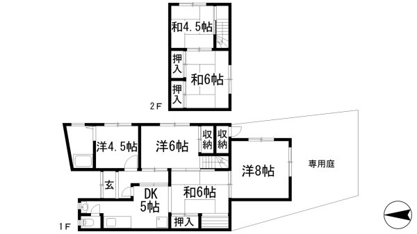 加茂1丁目貸家