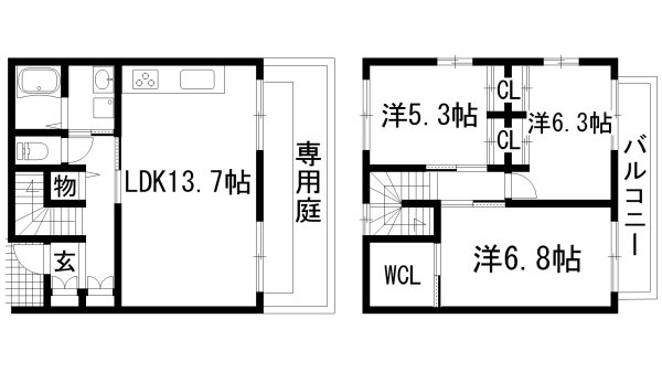 すみれテラスＦ棟