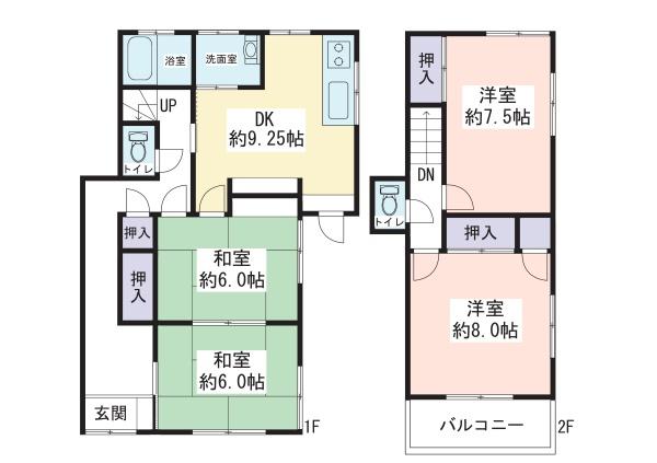 厚木市三田南１丁目の貸家