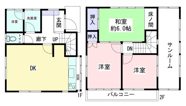 上草柳８丁目貸家