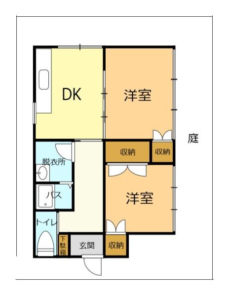 石丸２丁目貸家
