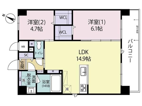 福岡市東区原田１丁目のマンション