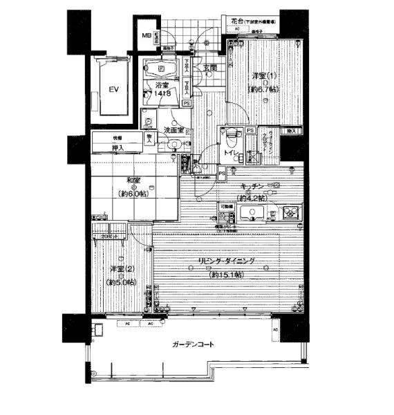 福岡市東区香椎照葉２丁目のマンション