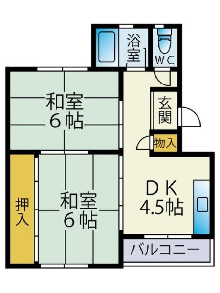 福岡市東区名島３丁目のアパート