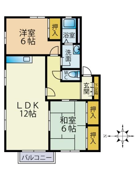 福岡市東区香椎台１丁目のアパート