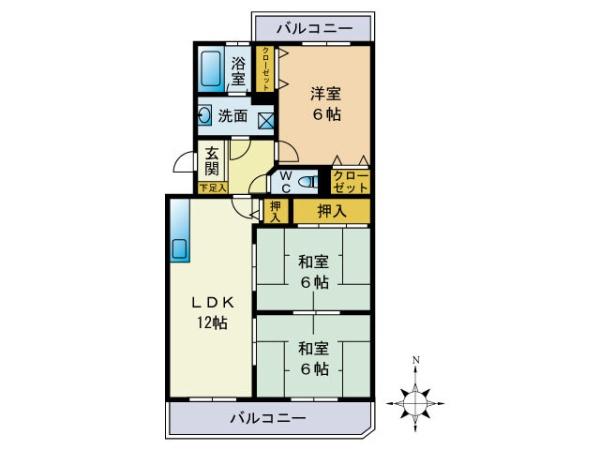 福岡市東区和白東１丁目のアパート