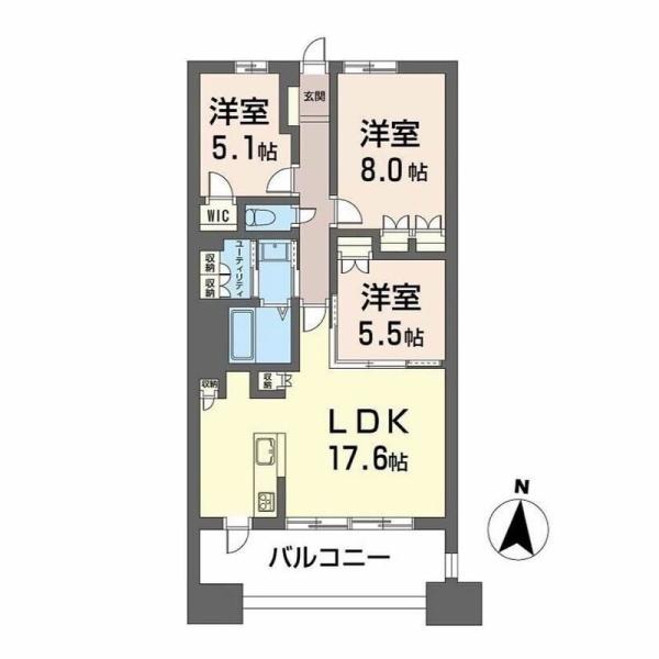 福岡市東区香椎照葉４丁目のマンション