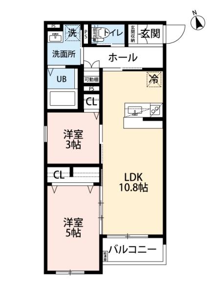 福岡市東区箱崎４丁目のアパート