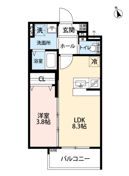 福岡市東区箱崎４丁目のアパート