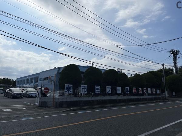 福岡市東区箱崎ふ頭３丁目のアパート(福岡市立東市民プール)
