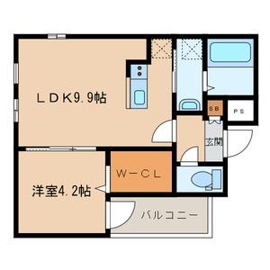 福岡市東区名島２丁目のアパート