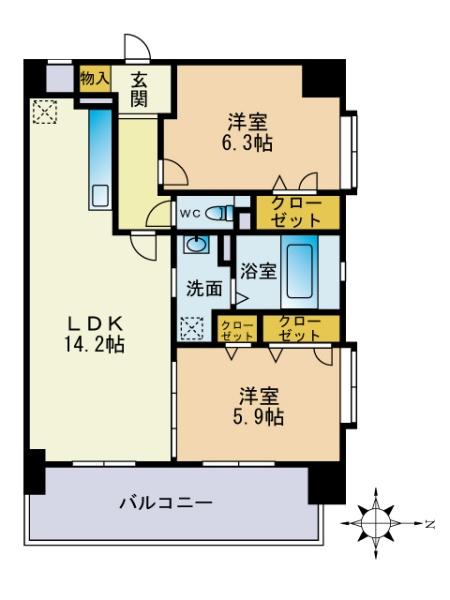 福岡市東区筥松２丁目のマンション