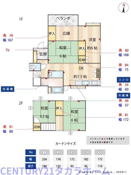 西長住貸家　3号棟