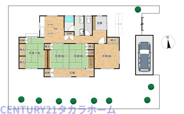 二日市北6丁目貸家