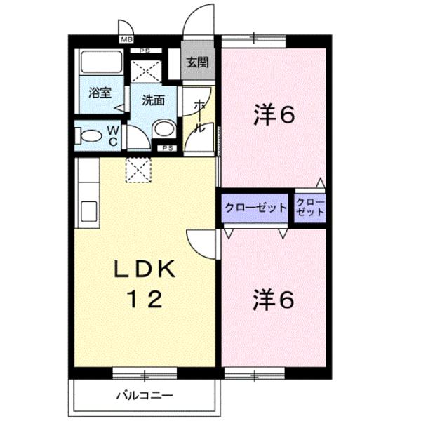 大分市中島東１丁目のアパート