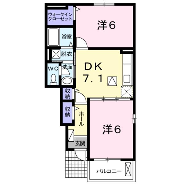 大分市横尾東町２丁目のアパート