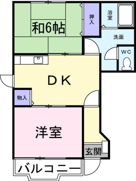 大分市大字寒田のアパート