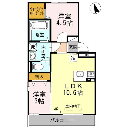 ビエント　B棟