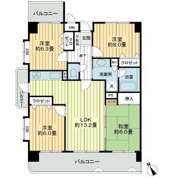 ライオンズマンション六ツ門南
