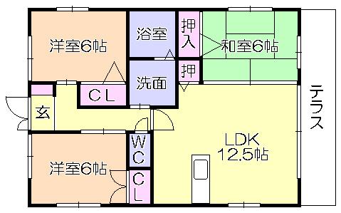 津福笠貸家　東