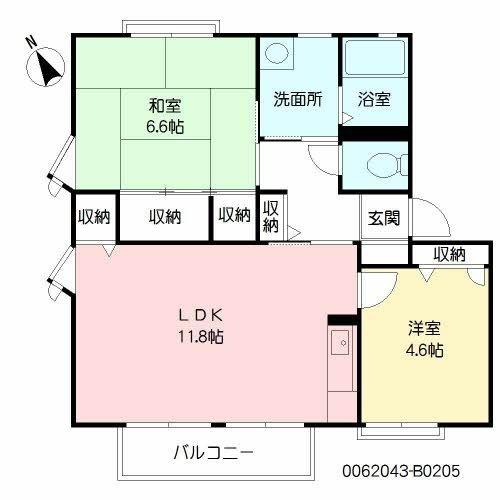 フォンテーヌ宮ノ陣Ⅱ　Ｂ棟