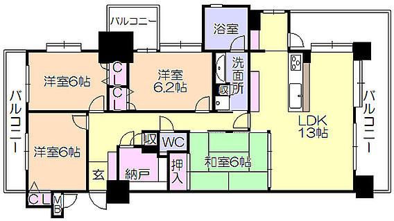 エバーライフネアシティ久留米弐番館