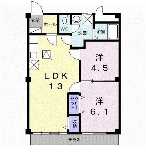 シティーハイツ浜崎　Ｂ棟