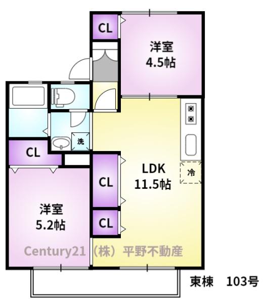 コーポ橋口　東棟