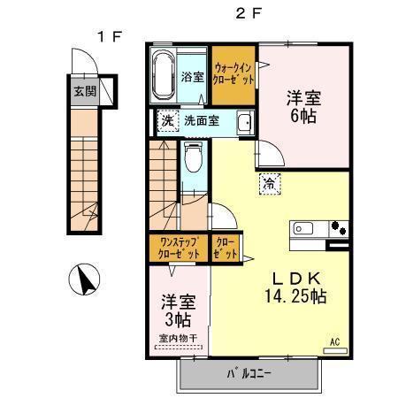 ディアコート合川　A棟