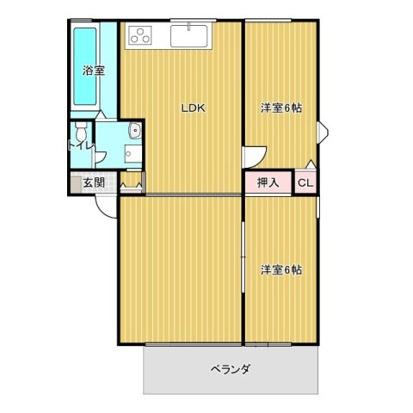 フォンテーヌ宮ノ陣Ⅱ　C棟