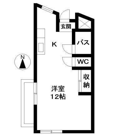 フラット広末(間取り)