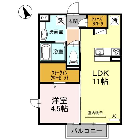 オリーヴァ東櫛原　A棟