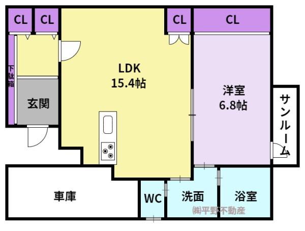 高良内町古賀隆之貸家