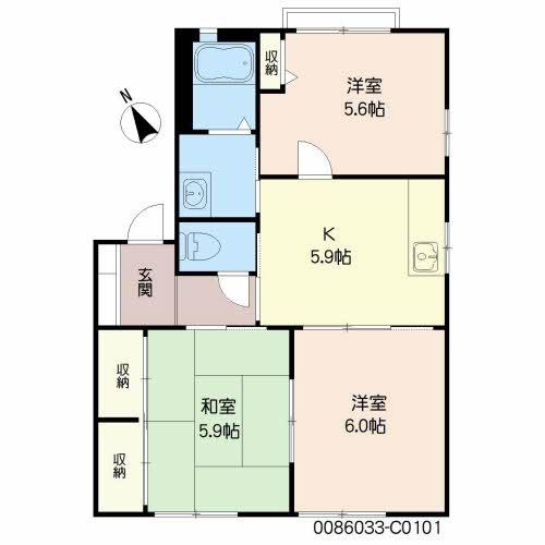 メジンＫ2　Ｃ棟
