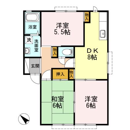 ミーツハオスK　B棟