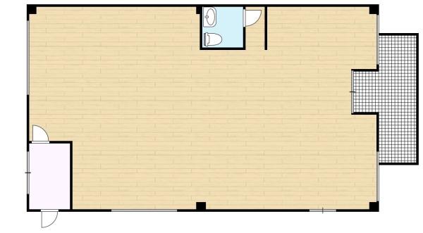 久留米市山川追分２丁目の店舗（一戸建）