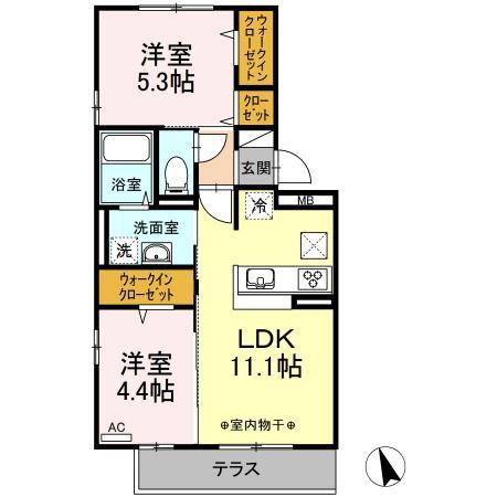 オッツ梅満2　A棟