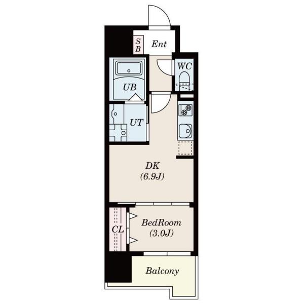 S-RESIDENCE久留米六ツ門abreastⅡ