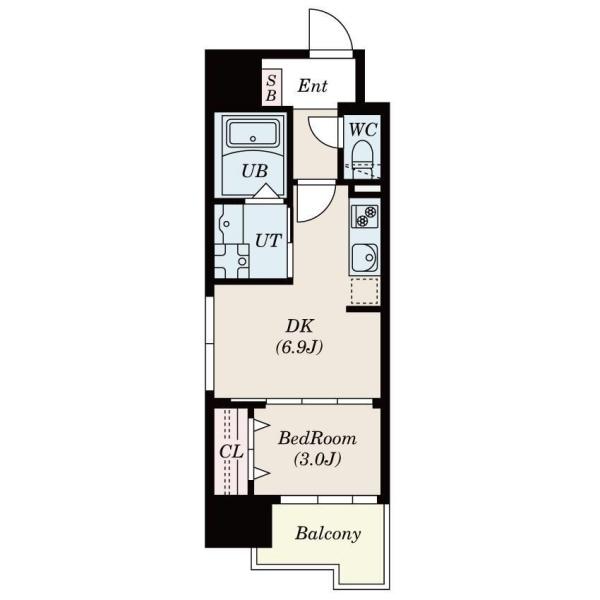 S-RESIDENCE久留米六ツ門abreastⅡ
