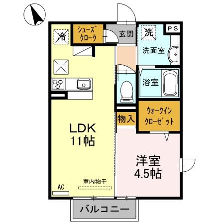 オリーヴァ東櫛原　B棟