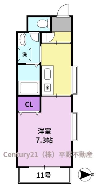 アルファルファ A棟(間取り)