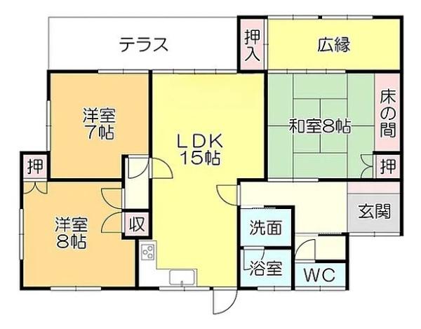 上津町古賀貸家