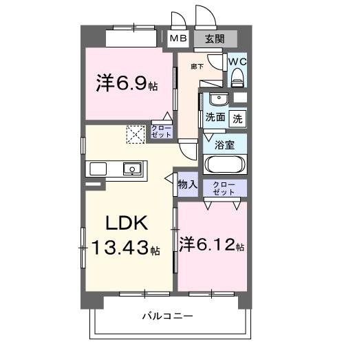 メルベージュ久留米