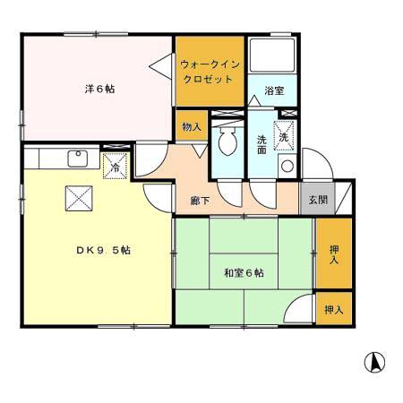 セジュール小森野2　A棟